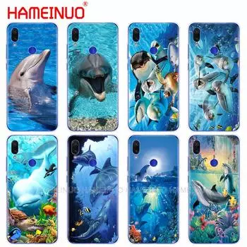 Силиконовый чехол для телефона xiaomi mi 9 SE 9t PRO CC9 SE A3 Lite redmi NOET 7 7S PRO 7A redmi go k20 pro y3 ocean dolphin Dance redmi 7a