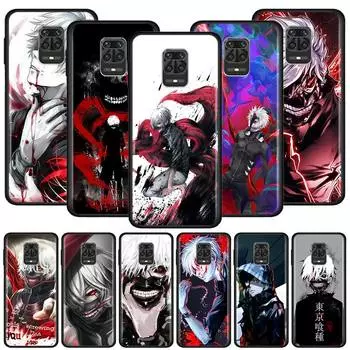 Силиконовый чехол для телефона Xiaomi Redmi Note 10 11 9 8 Pro 7 8T 9S 9A 9C K40 K50, мягкая задняя крышка, чехол Tokyo Ghoul Kaneki Ken Redmi 9