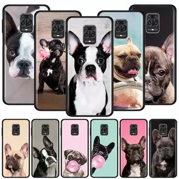 Силиконовый чехол для телефона Xiaomi Redmi Note 10 11 9 9S 8T 8 Pro 7 9A 9C 10S 11S, мягкий чехол из ТПУ на заднюю панель, чехол для французского бульдога, собаки Redmi Note 7
