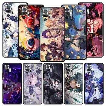 Силиконовый чехол для телефона Xiaomi Redmi Note 12 10 11 9 8 Pro Plus 9S 7 8T 9T 9A 8A 9C K40 игровой мягкий чехол-бампер Genshin Impact Redmi Note 7