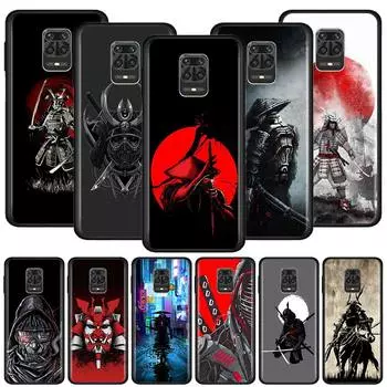Силиконовый чехол для телефона Xiaomi Redmi Note 11 10 9 9S 7 8 8T 9T 10S 9 Pro Redmi 9 9A 9C, чехол японский самурай Fundas Redmi Note 11