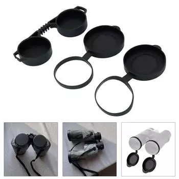 Силиконовый чехол для телескопа бинокля от пыли для объектива 42 45 мм / 52 55 мм, украшение для дома, аксессуар L