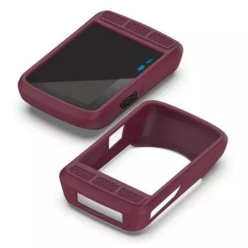 Силиконовый чехол для Wahoo Elemnt Roam2 (WFCC6) Защитный чехол для велокомпьютера, полная защита экрана от падений красный
