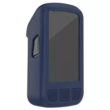 Силиконовый чехол для велосипедной кодовой таблицы, устойчивый к падению, для Wahoo ELEMNT BOLT V2 (Темно-синий) К