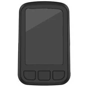 Силиконовый чехол для велосипедной кодовой таблицы, устойчивый к падению, для Wahoo ELEMNT BOLT V2 (черный)