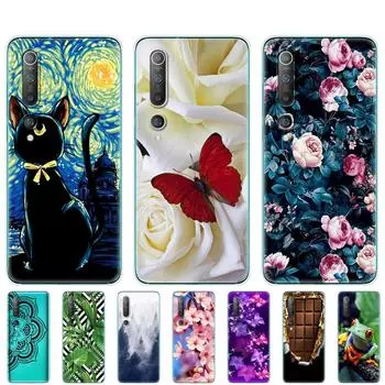 Силиконовый чехол для Xiaomi Mi 10, мягкий чехол из ТПУ на заднюю панель телефона для Xiaomi Mi 10 Pro Mi10 Etui 6,67 полный защитный чехол-бампер Xiaomi mi 10