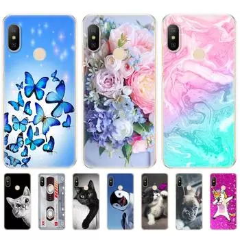 Силиконовый чехол для Xiaomi MI A2 LITE, чехол с полной защитой, мягкая задняя крышка из ТПУ, чехлы для телефонов для Xiomi MI A2 LITE, бампер, чехол xiaomi mi A2 lite