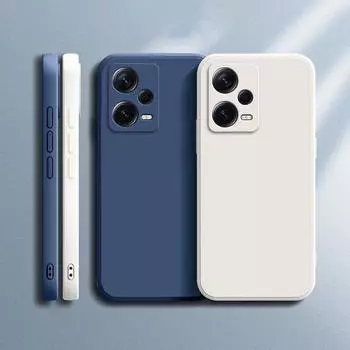 Силиконовый чехол для Xiaomi POCO X5 X6 PRO 5G Soft Fundas Poco X5Pro 5 X6Pro 5G Matte Cover POCO X5 5G чёрный