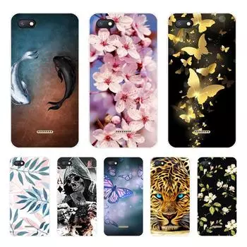 Силиконовый чехол для Xiaomi Redmi 6, чехол с полной защитой, мягкая задняя крышка из ТПУ, чехлы для телефонов для Xiaomi Redmi 6A 6 Pro, бампер, чехол Redmi 6
