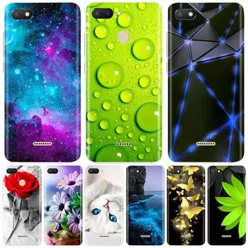 Силиконовый чехол для xiaomi Redmi 6a, чехол Redmi 6 Redmi6 A6, мягкая задняя крышка из ТПУ, чехол для телефона xiaomi Redmi 6A Redmi 6 A, мягкие чехлы Redmi 6A