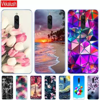 Силиконовый чехол для xiaomi redmi 8, чехлы с полной защитой, мягкая задняя крышка из ТПУ на Redmi 8, бампер, чехол для телефона hongmi 8 for Redmi 8