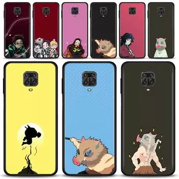 Силиконовый чехол для Xiaomi Redmi Note 11 10 9 8 7 Pro Max 9t 8t 9s, чехол для Redmi 10 9 8 9c 9a 8a 7a с милым мультяшным убийцей демонов For Redmi 7A