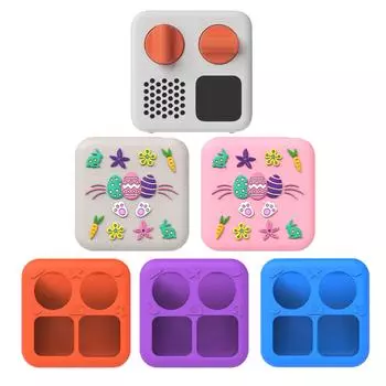 Силиконовый чехол Foog-grade для Yoto Player. Противоударный и грязеотталкивающий защитный чехол. Водонепроницаемый корпус. синий