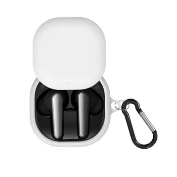Силиконовый чехол Geekria, совместимый с беспроводными наушниками Anker Soundcores Liberty Air 2 Pro True Wireless, чехол для зарядки, чехол для зарядки белый