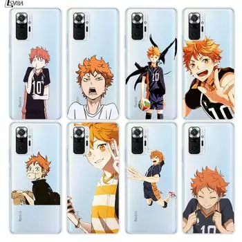 Силиконовый чехол Haikyuu Hinata Attacks Anime для Xiaomi Redmi Note 10 10S 9 9S Pro Max 9T 8T 8 7 6 5 Pro 5A 4X 4 Чехол для телефона Redmi Note4(32 64GB)