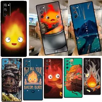 Силиконовый чехол «Ходячий замок Howls Studio Ghibli» для Samsung Galaxy S8 S9 S10 S20 FE S21 Plus Note 20 Ultra S22 Ultra Cover Galaxy S8