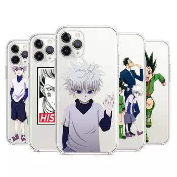Силиконовый чехол HUNTER x HUNTER для Apple IPhone 13 12 Mini 11 Pro XS MAX XR X 8 7 6 6S 5 Plus SE, чехол для телефона iPhone 5 5S