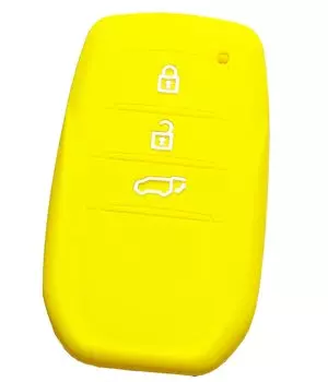Силиконовый чехол IKT для смарт-ключа Toyota 3 кнопки / Crown Sports (2023~)