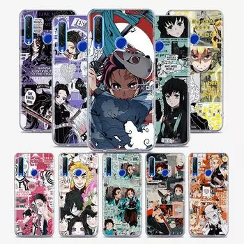Силиконовый чехол Kamado Nezuko Kimetsu No Yaiba для Honor 30 30S 30i 9 10 9A 9C 9S 9N 10i 10X 9X Lite Pro 5G Honor 9