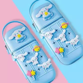 Силиконовый чехол-карандаш Sanrio Cinnamoroll Pretty Student Pouch, 01. Циннаморолл S49N_J