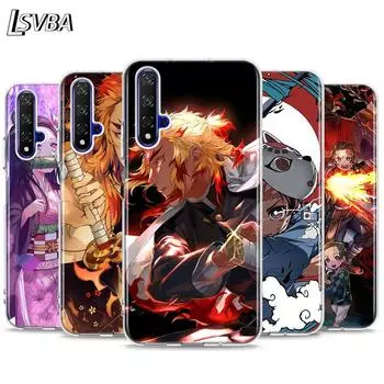 Силиконовый чехол Kimetsu no Yaiba от Demon Slayer для Honor 20 20S 20E 8 8A Prime 8X MAX 8C 8S 7A 7C 7S Pro Honor 7S