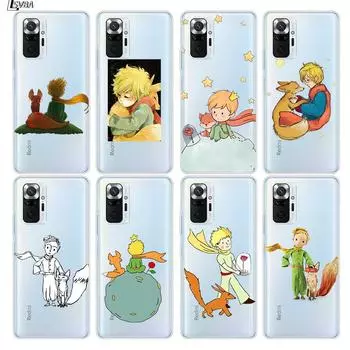 Силиконовый чехол «Маленький принц и лиса» для Xiaomi Redmi Note 10 10S 9 9S Pro Max 9T 8T 8 7 6 5 Pro 5A 4X4, чехол для телефона Redmi Note 10 4G