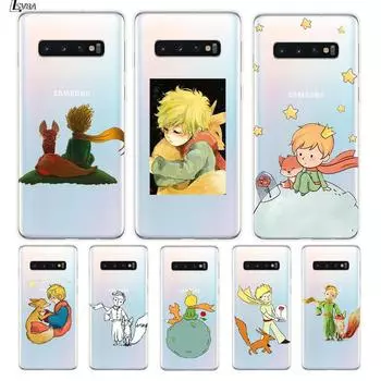 Силиконовый чехол «Маленький принц и лиса» для Samsung Galaxy S21 S20 FE Ultra S10 S10E Lite S9 S8 S7 Edge Plus, чехол для телефона Samsung S21 5G