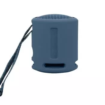 Силиконовый чехол-накладка, противоударный чехол для беспроводного динамика Sony SRS-XB13 Pink Blue