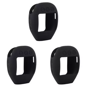 Силиконовый чехол-накладка, защитный чехол для динамика JBL CLIP 5 (черный)