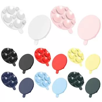 Силиконовый чехол-подставка с присоской, подставка для телефона Hands-Free для iPhone 15/14/13/12 Series для видео и селфи в TikTok красный