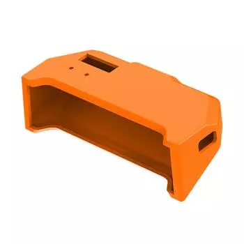 Силиконовый чехол, противоскользящая консоль, мягкий защитный чехол для Flipper Zero (оранжевый)