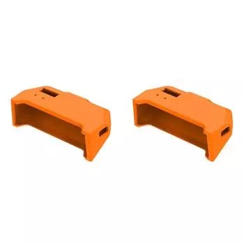 Силиконовый чехол, противоскользящая консоль, мягкий защитный чехол для Flipper Zero (оранжевый)