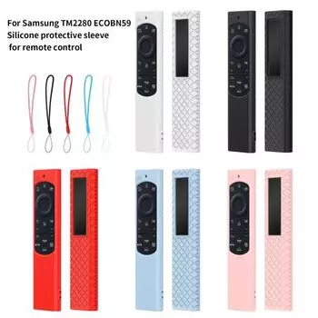 Силиконовый чехол Противоскользящая текстура Противоударная ручка Устойчивость к пятнам с ремешком Эффективная защита Водонепроницаемый силиконовый защитный чехол с пультом дистанционного управления чёрный