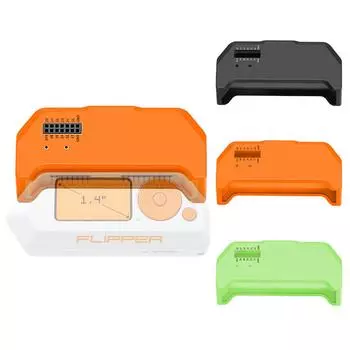 Силиконовый чехол противоскользящий мягкий защитный чехол ударопрочный портативный защитный чехол для игровой консоли Flipper Zero зелёный