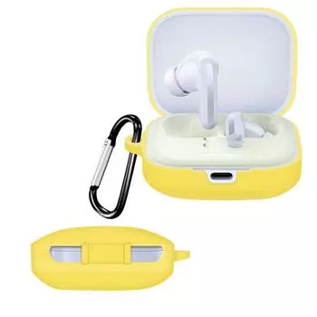 Силиконовый чехол противоударный мягкий защитный чехол для Redmi Buds 5 жёлтый