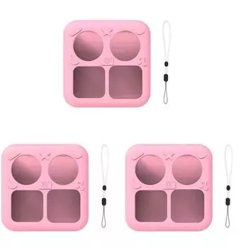 Силиконовый чехол, противоударный силиконовый защитный чехол для Yoto Mini Player(розовый)