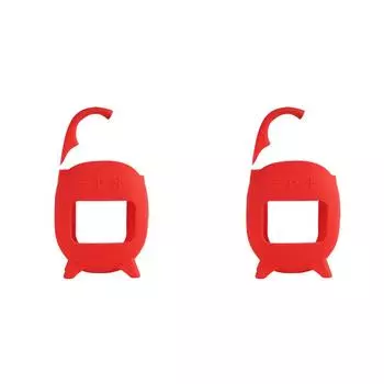 Силиконовый чехол противоударный защитный чехол для переноски JBL Clip 5(красный)