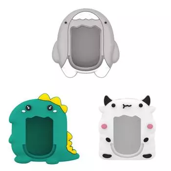Силиконовый чехол противоударный защитный чехол для тамагочи оригинальный(Светло-серый)