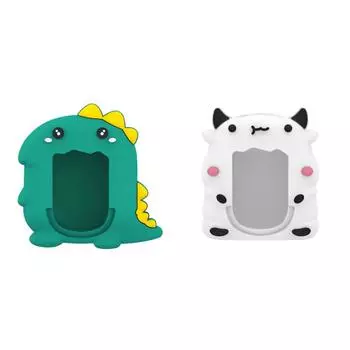 Силиконовый чехол противоударный защитный чехол для тамагочи оригинальный (зеленый)
