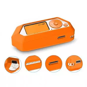 Силиконовый чехол, противоударный защитный чехол, портативная игровая консоль, защитный чехол для игровых аксессуаров Flipper Zero зелёный