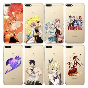 Силиконовый чехол с аниме Манга Fairy Tail для Honor 10X 9X 8X MAX 20 10 9 8 8A 8C 8S Prime 7A Pro Lite, мягкий чехол для телефона Honor 7A(5.45inch)