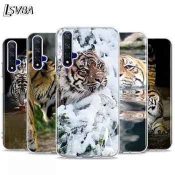 Силиконовый чехол с изображением сибирских тигров для Honor 20 20S 20E 8 8A Prime 8X MAX 8C 8S 7A 7C 7S Pro, чехол для телефона Honor 7C(5.7inch)