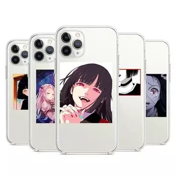 Силиконовый чехол с рисунком аниме для девочек-подростков для Apple IPhone 13 12 Mini 11 Pro XS MAX XR X 8 7 6 6S 5 Plus SE, чехол для телефона iPhone 5 5S