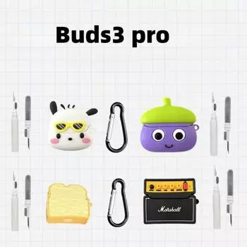 Силиконовый чехол с рисунком покемона для Samsung Galaxy Buds 3 Pro, защитный чехол для беспроводного защитного чехла Samsung Galaxy Buds3 Samsung Buds 3 /buds 3 Pro