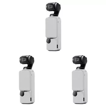 Силиконовый чехол с защитой от царапин для DJI Osmo Pocket 3 (серый)