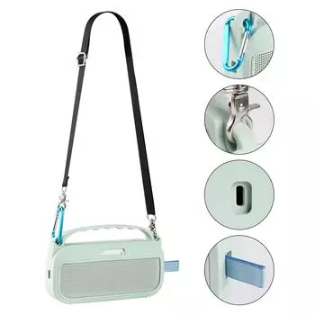 Силиконовый чехол, совместимый с SoundLink Flex 2nd Gen, защитная оболочка динамика, мягкий защитный чехол, легкий доступ зелёный