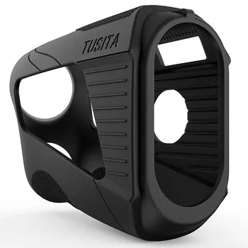 Силиконовый чехол TUSITA, совместимый с лазерным дальномером Bushnell Tour V5 Slope Shift Laser Golf Rangefinder, черный - чёрный