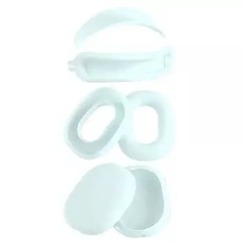 Силиконовый чехол, устойчивый к царапинам, чехол для амбушюров/чехол для амбушюр/чехол для оголовья, противоударный защитный чехол для AirPods Max зелёный