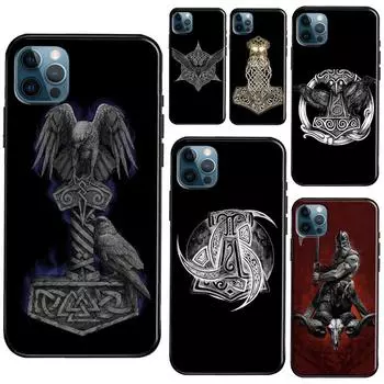 Силиконовый чехол Viking Vegvisir для iPhone 13 Mini 11 14 12 Pro Max 7 8 Plus X XR XS Max SE 2020, чехол для телефона iPhone 6 6s