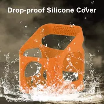 Силиконовый чехол Yousheng Audio, защитный чехол для всего тела, ударопрочный, ударопрочный, простой в установке защитный чехол для плеера Yoto розовый